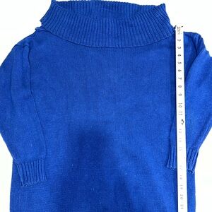 Un Deux Trois Royal Blue Knit Sweater